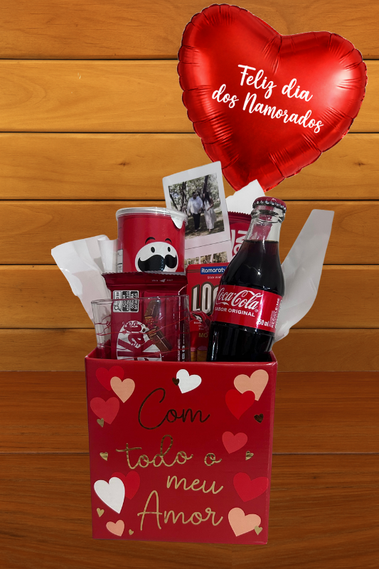 Cesta Romance Premium Especial Dia dos Namorados